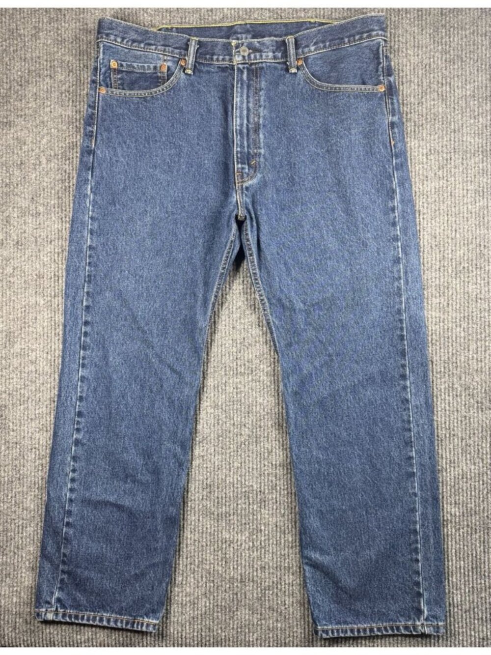 Levis 505 Jeans Men’s 40x30 Blue Regular Straight Leg Denim Medium Wash Cotton